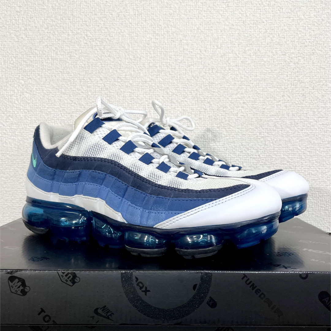 美品希少 NIKE AIR VAPOR MAX 95 ブルーグラデ 25.5cm