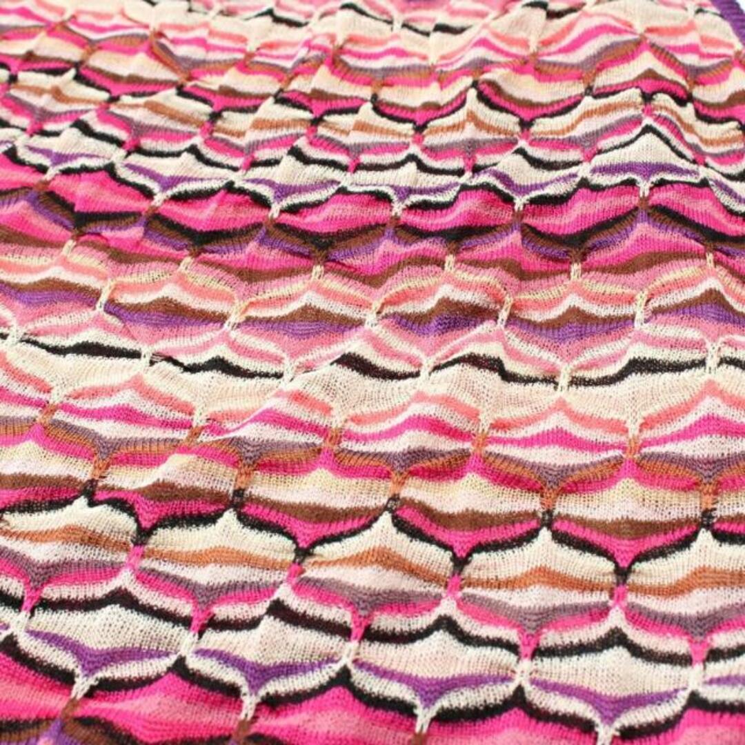 MISSONI(ミッソーニ)の タンクトップ 総柄 ピンクパープル マルチカラー レディースのトップス(タンクトップ)の商品写真