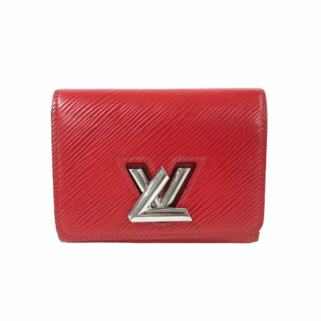 ルイ・ヴィトン LOUIS VUITTON ポルトフォイユ・ツイスト コンパクト M64413 コクリコ　 エピ レディース 三つ折り財布