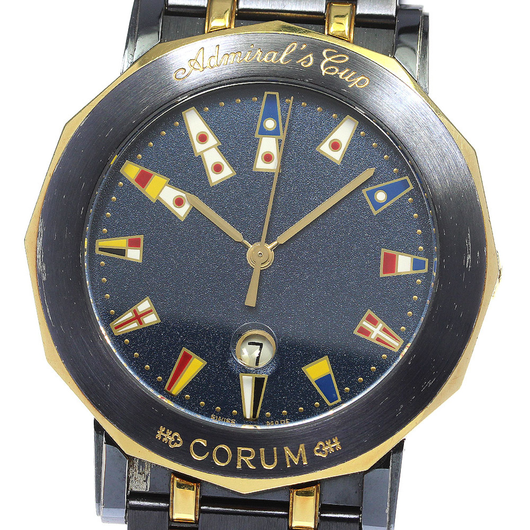 CORUM(コルム)のコルム CORUM 99.430.31.V585 アドミラルズカップ ガンブルー クォーツ メンズ _765664 メンズの時計(腕時計(アナログ))の商品写真