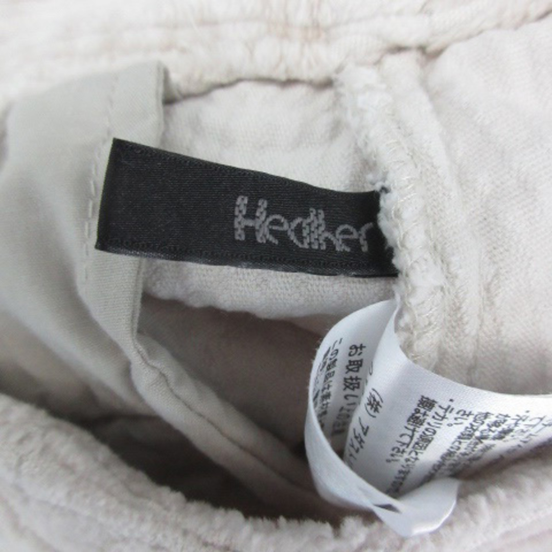 heather(ヘザー)のヘザー タイトスカート ロング丈 コーデュロイ M ライトベージュ レディースのスカート(ロングスカート)の商品写真