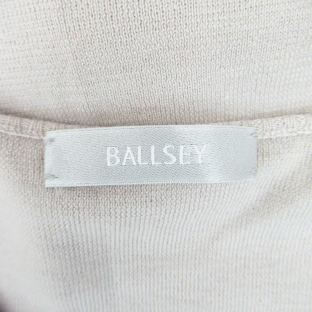 Ballsey(ボールジィ)のボールジー トゥモローランド ニット カットソー 無地 ウール 38 グレー レディースのトップス(ニット/セーター)の商品写真