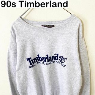 ユニセック Timberland ビッグロゴトレーナースタジャンの通販 by 90s