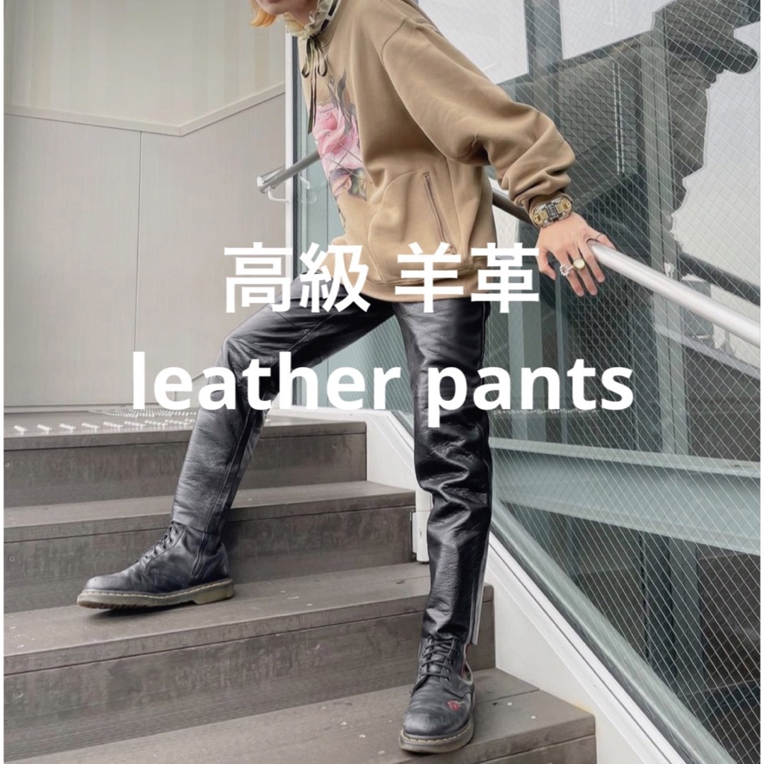 新品/国内正規 メイドインスペイン 羊革レザーパンツ その他 PRIMAVARA