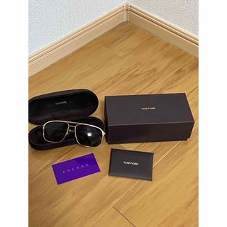 トムフォード(TOM FORD)のトムフォード サングラス ブラウンレンズ ゴールドフレーム アイウェア メガネ(サングラス/メガネ)