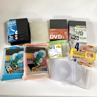 まとめて収納☆CD&DVDトールケース・87枚分(CD/DVD収納)