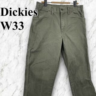 Dickies - ダックペインターパンツ 緑グリーン ウエスト84 ワーク ...