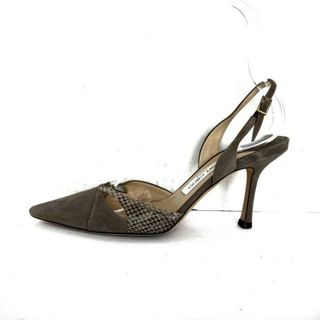 ジミーチュウ(JIMMY CHOO)のジミーチュウ サンダル 37 1/2 レディース(サンダル)