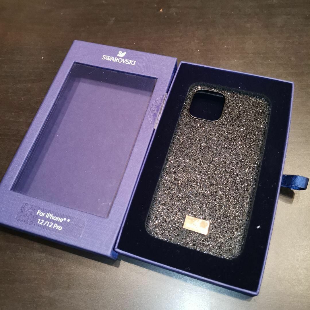 143超美品 スワロフスキー iphoneケース 12 12PRO用 www