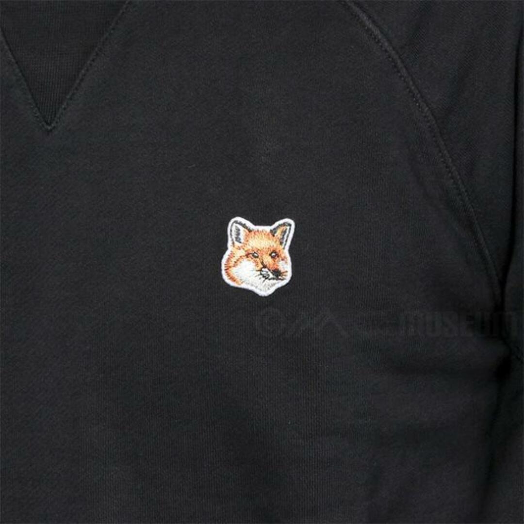 【新品未使用】 MAISON KITSUNE メゾンキツネ スウェット トレーナー FOX HEAD PATCH CLASSIC SWEATSHIRT AM00303KM0001 【Sサイズ/BLACK】