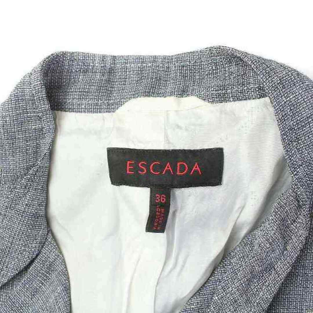 ESCADA(エスカーダ)のエスカーダ セットアップ 上下 ジャケット シングル ストレートパンツ 36 S レディースのジャケット/アウター(その他)の商品写真