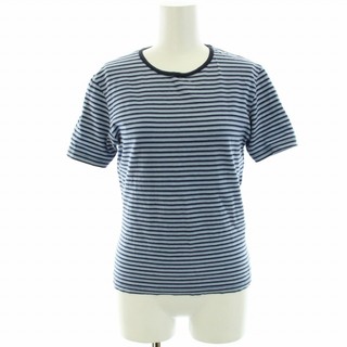 ラルフローレン(Ralph Lauren)のラルフローレン Tシャツ カットソー 半袖 ボーダー クルーネック L 紺(Tシャツ(半袖/袖なし))