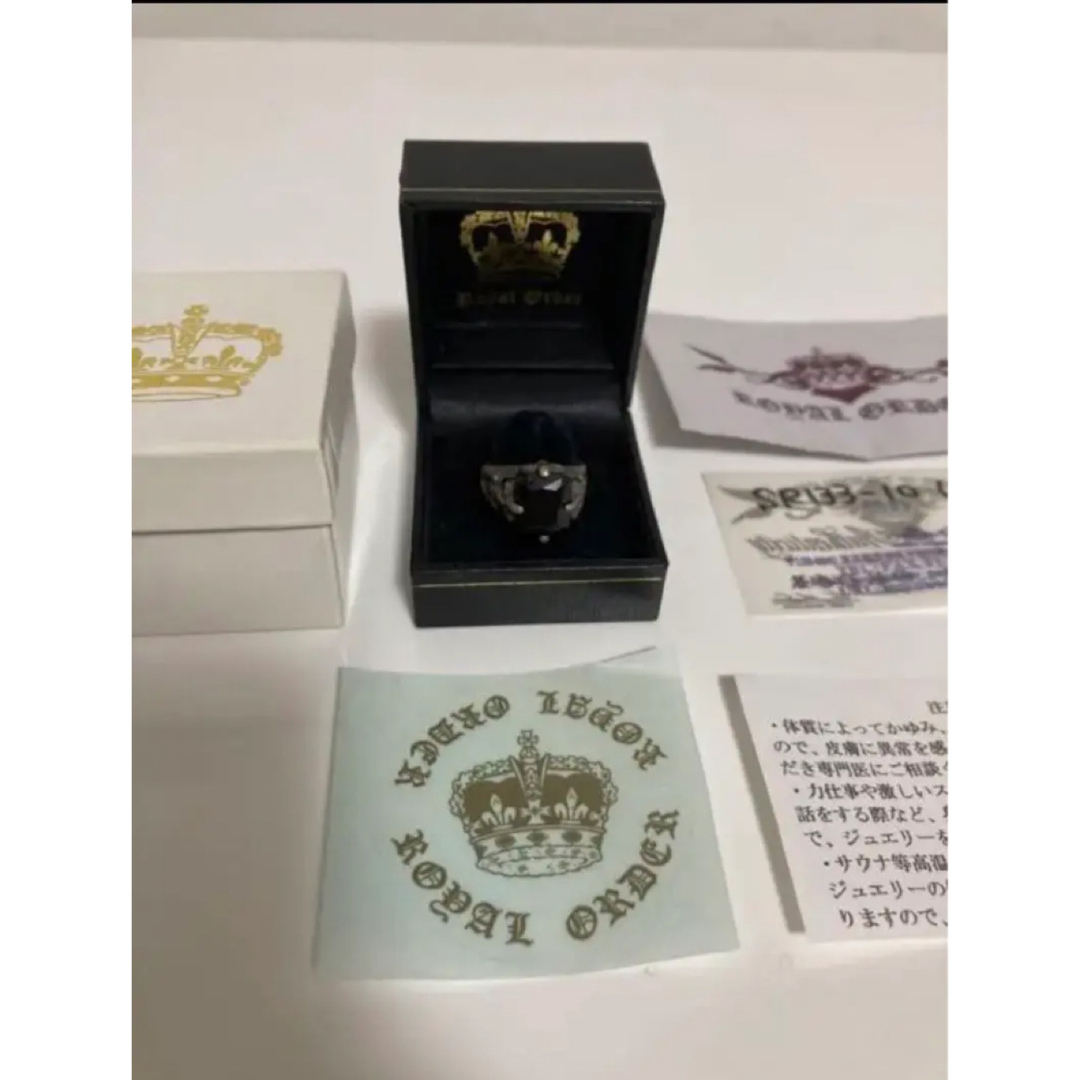 ROYAL ORDER ロイヤルオーダー　CORONETFDLSQUAREリング(指輪)