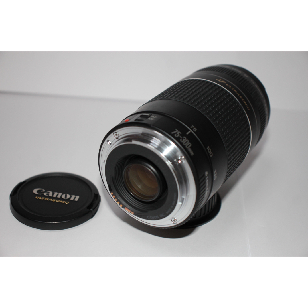 Canon ☆キャノン☆極上品 超望遠レンズ☆Canon EF75-300㎜III USMの通販 by camera12's shop｜キヤノン ならラクマ