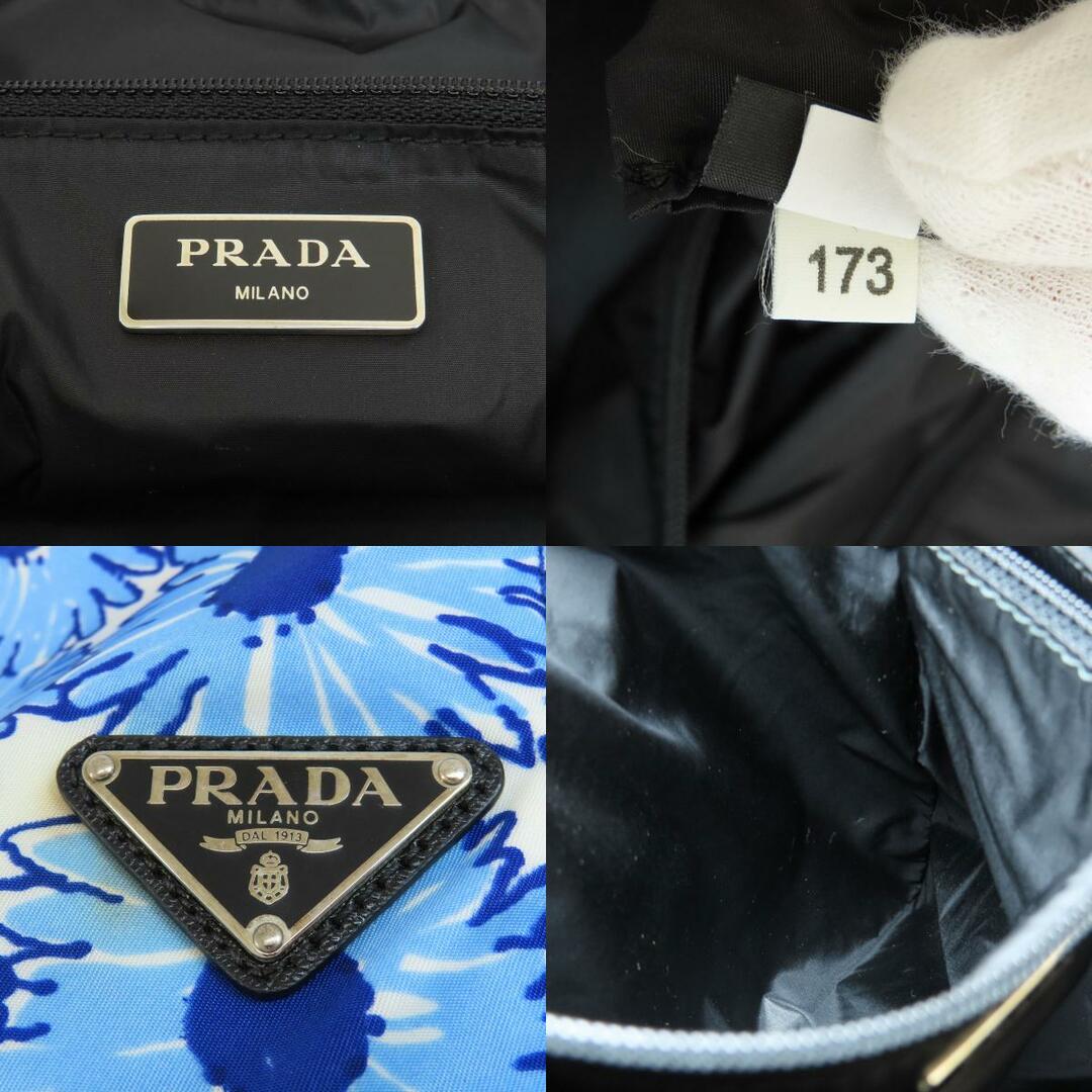 PRADA VA0905 フラワー トートバッグ ナイロン レディース