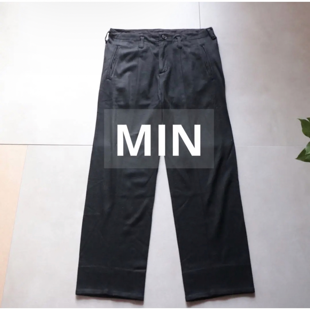 MIN ACTIVE SLACKS センターシームスラックス