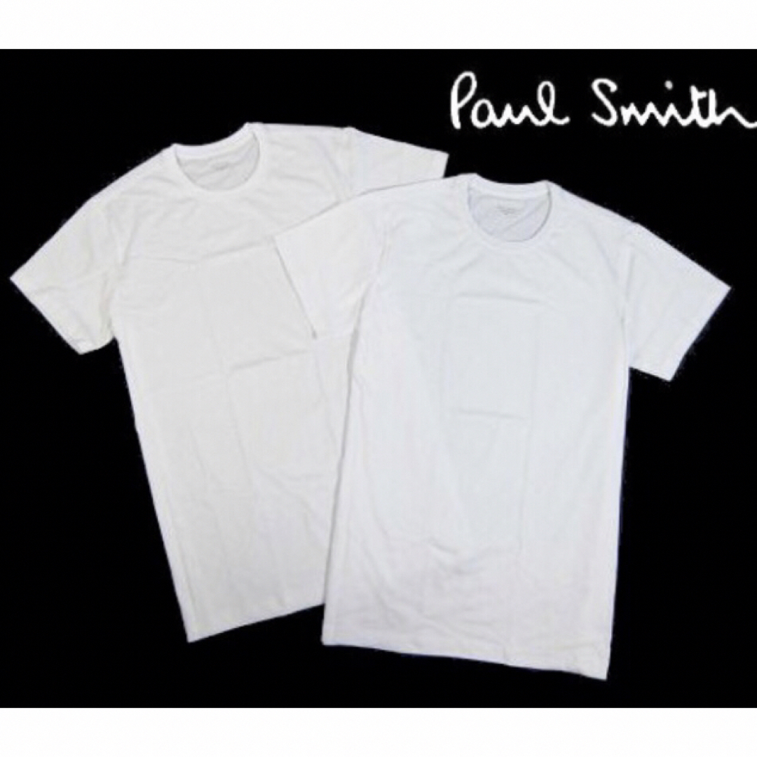 【ポールスミス/Paul Smith】クルーネックインナーTシャツ・白 L×2枚 | フリマアプリ ラクマ