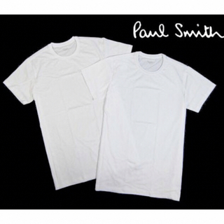 ポールスミス(Paul Smith)の【ポールスミス/Paul Smith】クルーネックインナーTシャツ・白 L×2枚(Tシャツ/カットソー(半袖/袖なし))