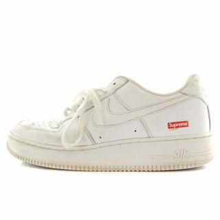 ナイキ(NIKE)のNIKE Supreme Air Force 1 Low White US9.5(スニーカー)