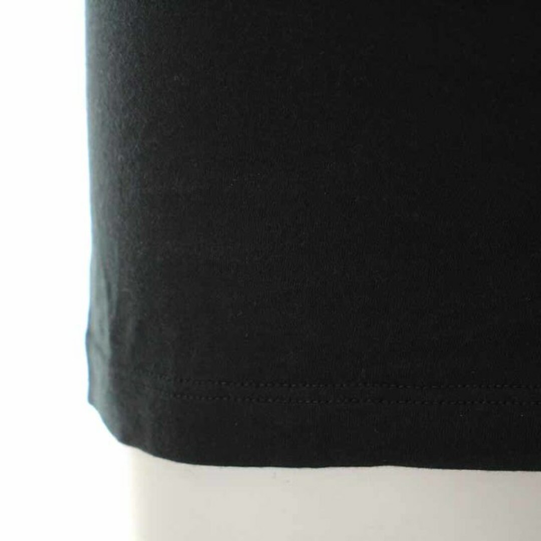 イヴサンローラン Tシャツ カットソー ロゴプリント イチゴ 36 9号 M 黒
