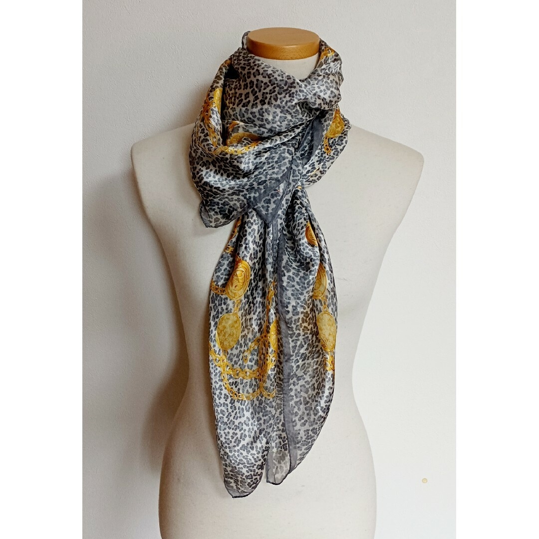 fleur fontaine シルク100 % 大判スカーフの通販 by wk's shop|ラクマ