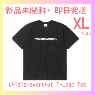 ☆大人気☆thisisneverthat ロゴTシャツ ブラック XL