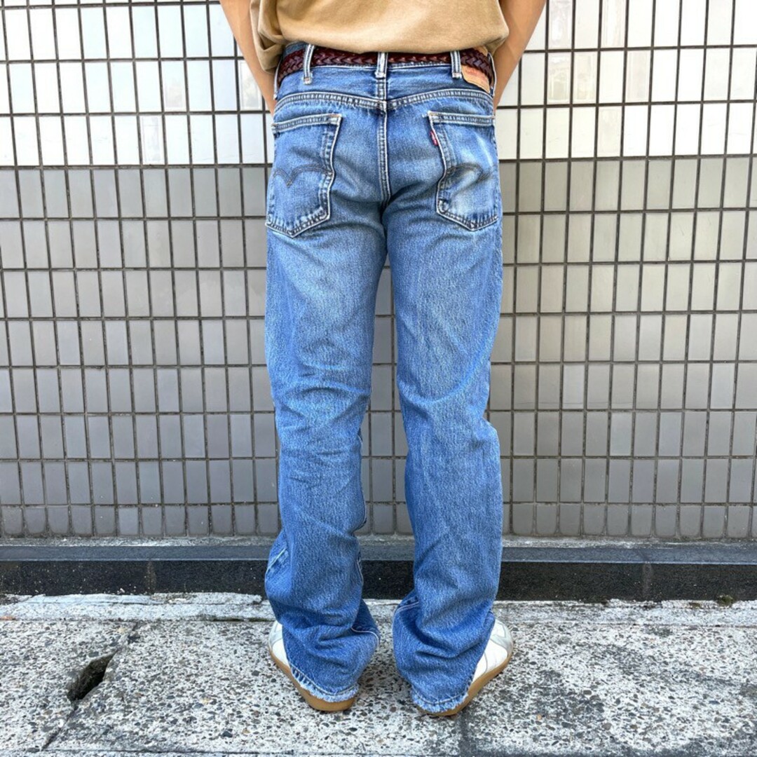 リーバイス Levi's 517 W31 L33 ブーツカット デニム ダメージlee