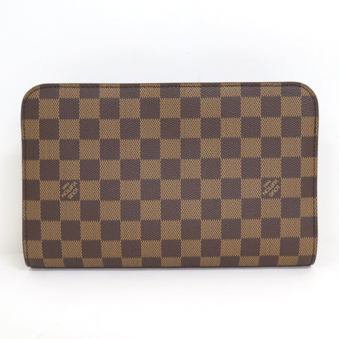 【LOUIS VUITTON】ルイヴィトン サンルイ セカンドバッグ ダミエ エベヌ N51993 CT0066/tm07447tg