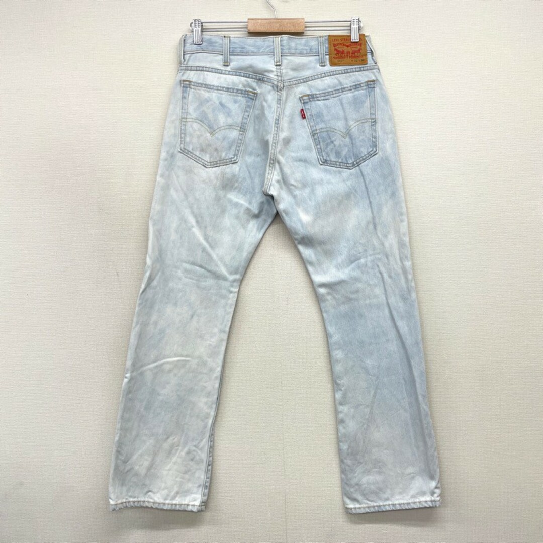 【美品】Levi's リーバイス 517 ブルーデニム ダメージ加工 W32