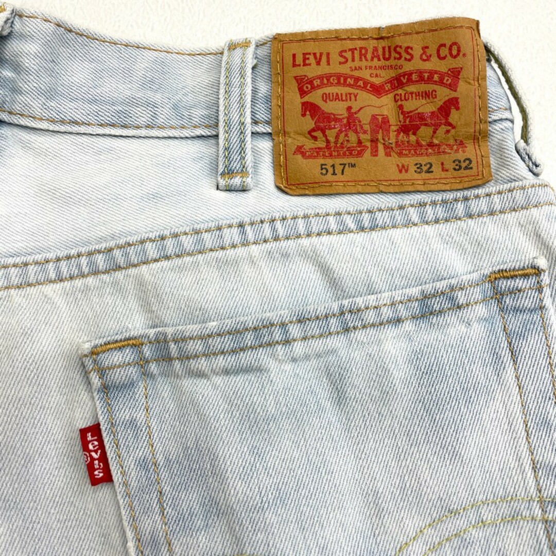 LEVI’S リーバイス タイトブーツカット リンスカラー ハイライズ w32