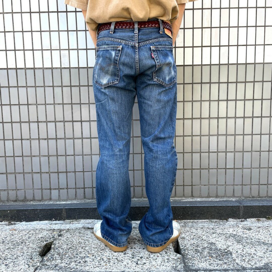 （大人気）Levi's（517）ブーツカット・W33L33・いい色落ちですよ♬❤