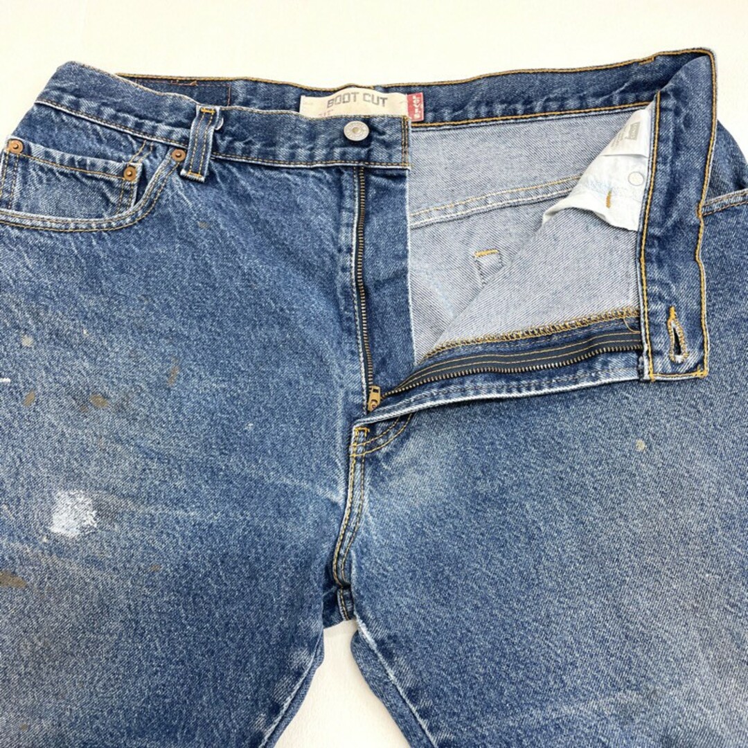 US リーバイス Levi's 517 デニム パンツ ブーツカット サイズ：W36 L30.5 インディゴ 7