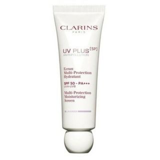 クラランス(CLARINS)のクラランス…UVプラス5Pモイスチャーライジングマルチディスクリーン　ラベンダー(コントロールカラー)