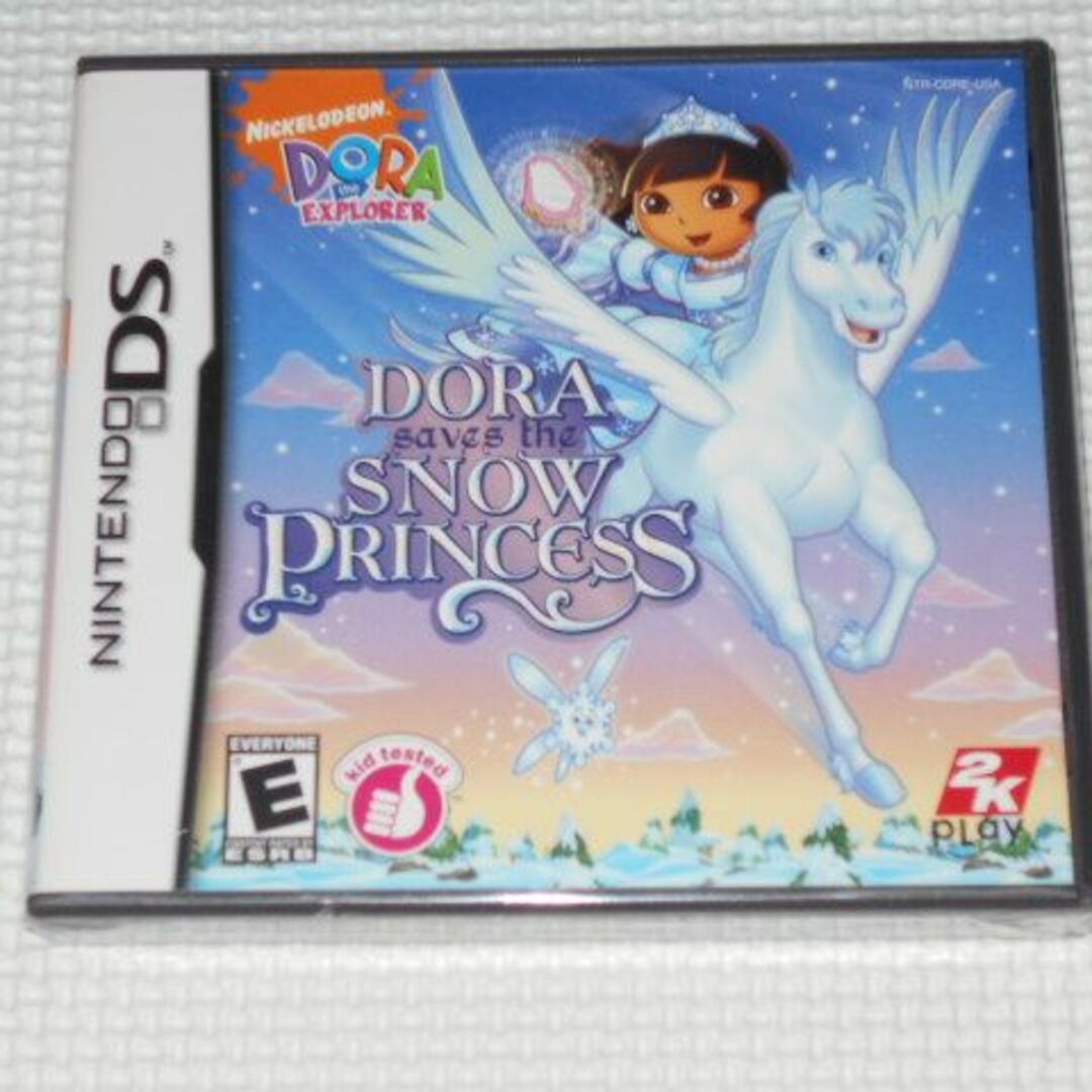 DS★DORA saves the SNOW PRINCESS 海外版 北米版携帯用ゲームソフト