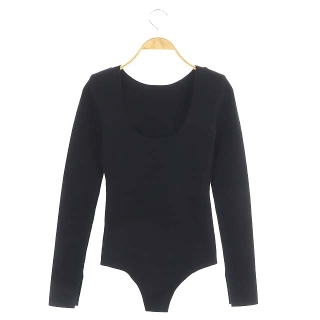 タグ付き新品】BACK OPEN KNIT BODYSUIT-