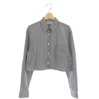 プラダ クロップドトップス シャツ ブラウス 美品-