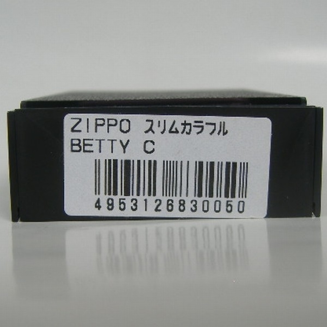 ZIPPO - 【未使用】Zippo ベティブープ スリムカラフルC ピンク オイル 