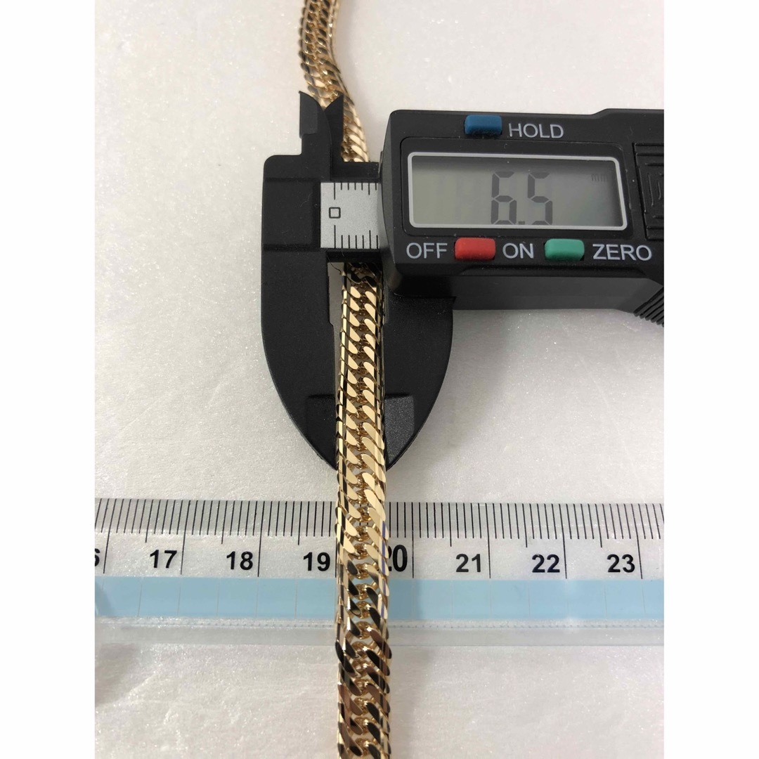 絶品】 K18喜平ブレスレット 16面トリプルカット(mカット