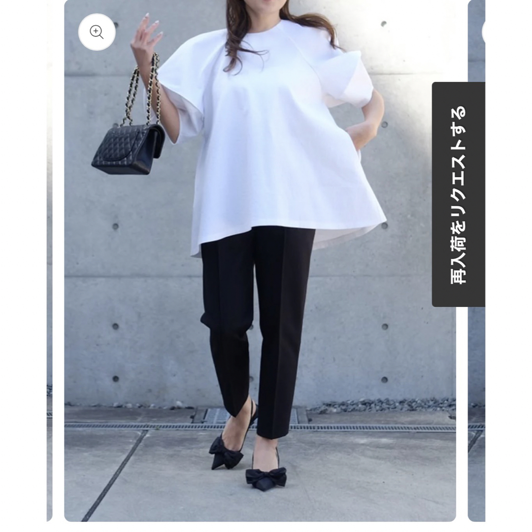 liten  Candy tunic Blouse White レディースのトップス(シャツ/ブラウス(半袖/袖なし))の商品写真