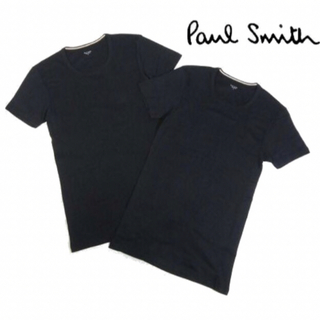ポールスミス(Paul Smith)の【ポールスミス/Paul Smith】クルーネックインナーTシャツ・黒L×2枚(Tシャツ/カットソー(半袖/袖なし))