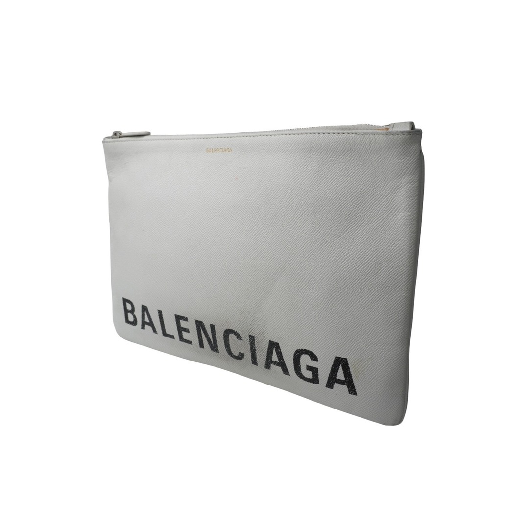 Balenciaga - BALENCIAGA バレンシアガ クラッチバッグ ホワイト