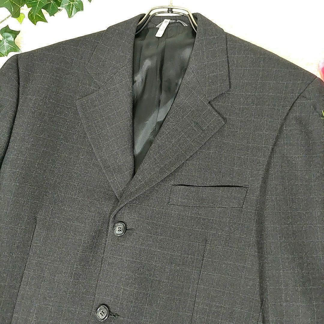【wjk】 スーツ　黒　ウール100%  セットアップ