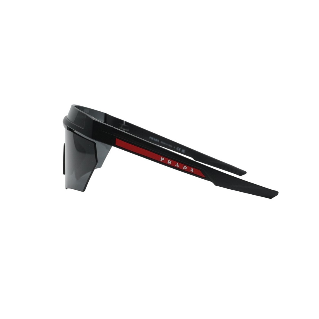 PRADA(プラダ)のPRADA プラダ サングラス アイウェア SPS01Y Linea Rossa Impavid eyewear ブラック 美品 中古 53441 メンズのファッション小物(サングラス/メガネ)の商品写真