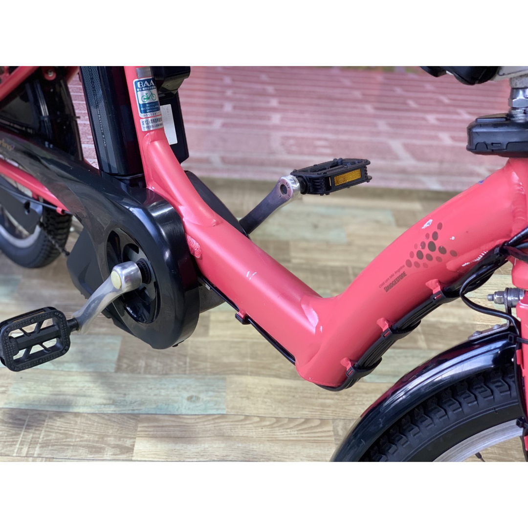 5549子供乗せ電動アシスト自転車ブリヂストン3人乗り対応20インチ-