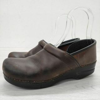 ダンスコ(dansko)のdansko professional プロフェッショナル サイズ40 厚底 サボ シューズ・靴 ブラウン ユニセックス ダンスコ【中古】3-0809G◎(その他)