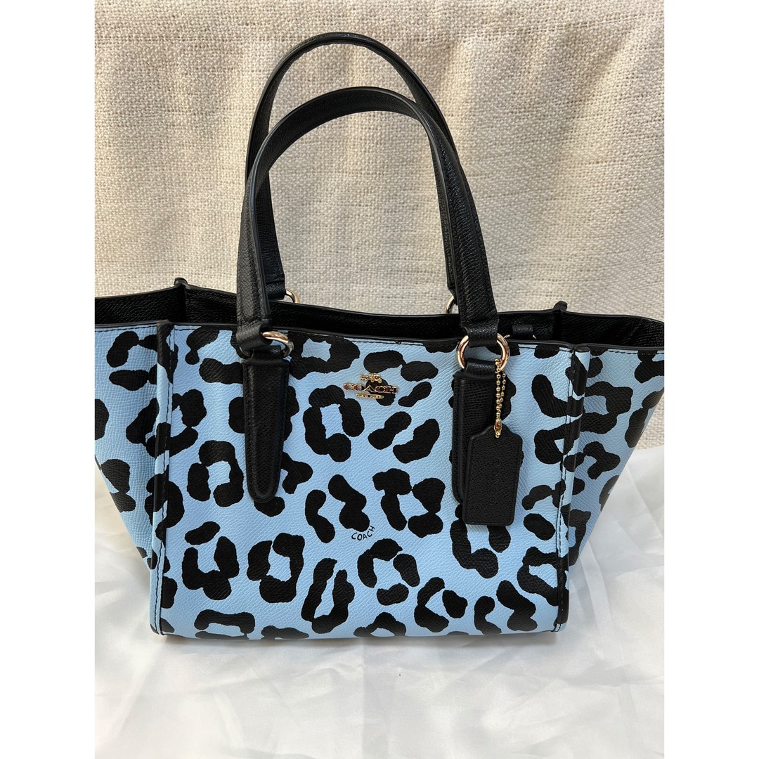 COACH - 未使用☆ コーチ クロスビー オセロット 2way ペールブルーの