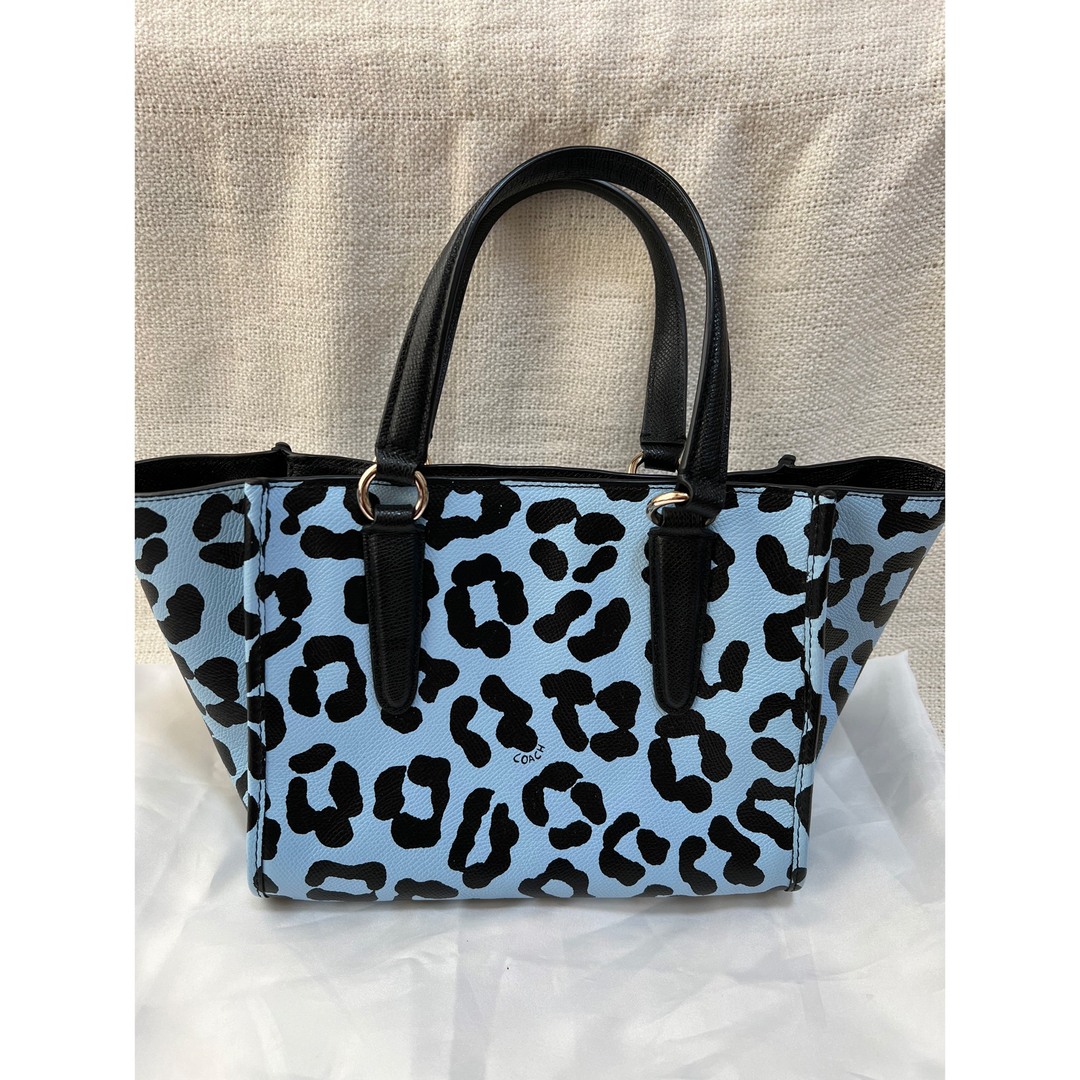 COACH - 未使用☆ コーチ クロスビー オセロット 2way ペールブルーの
