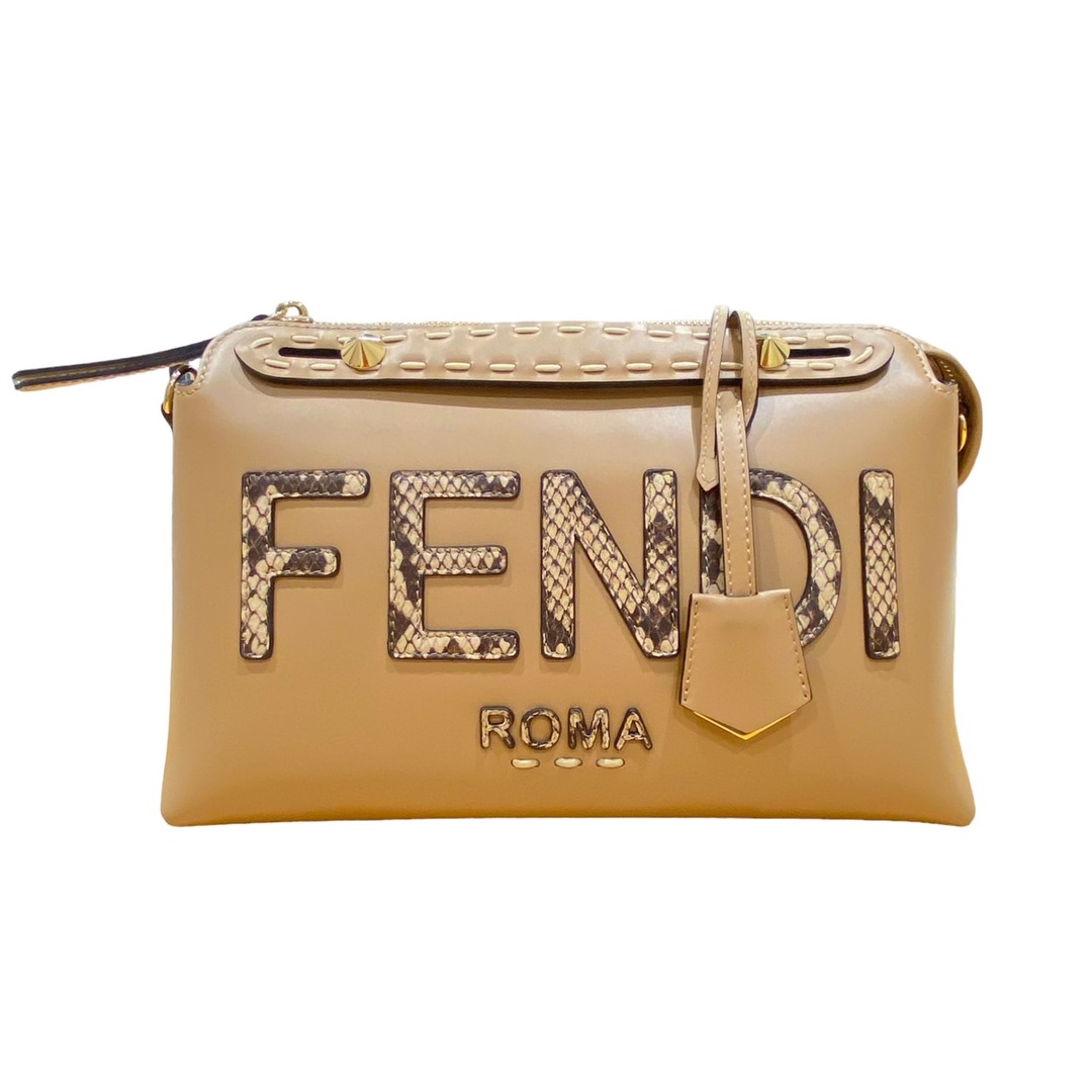 極美品 FENDI フェンディ バイザウェイ ミディアム ハンドバッグ ２WAY ...