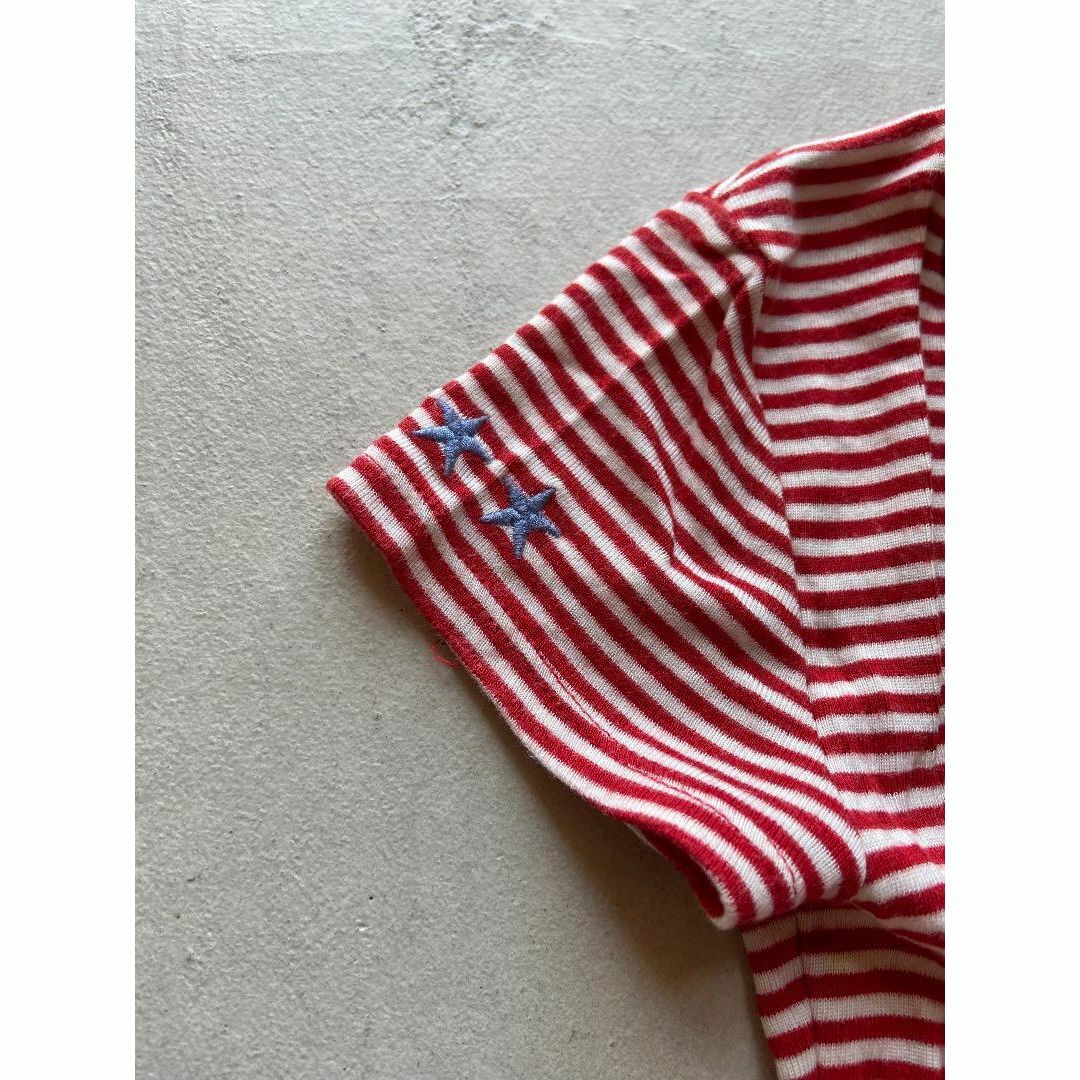 POLO RALPH LAUREN(ポロラルフローレン)のポロラルフローレンガールズ ボーダーTシャツ 送料無料 (y33) キッズ/ベビー/マタニティのキッズ服女の子用(90cm~)(Tシャツ/カットソー)の商品写真