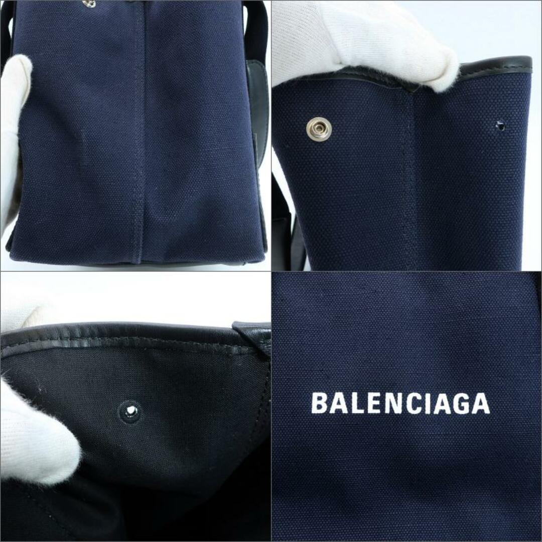 BALENCIAGA バレンシアガ ネイビーカバス スモール 339933 ネイビー